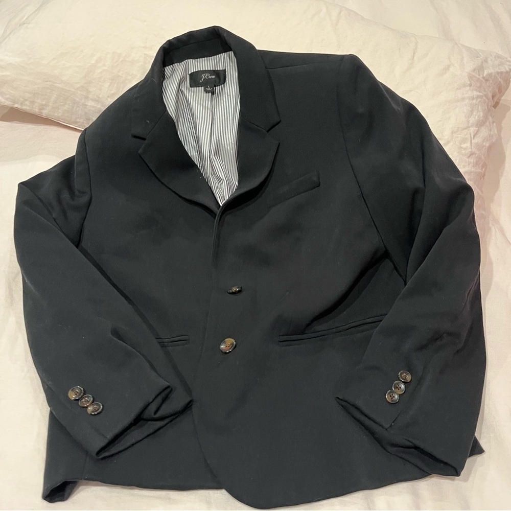 J. Crew Navy Blazer • Size L